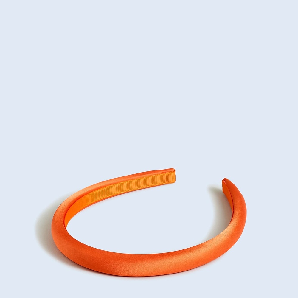 Madewell Skinny Padded Satin Headband